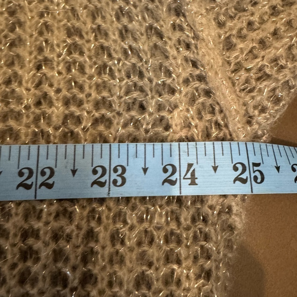 THE PORTER COLLECTIVE CRICKET Sweater Size SM Gray Grey Shimmer Italian EUC - Picture 14 of 15